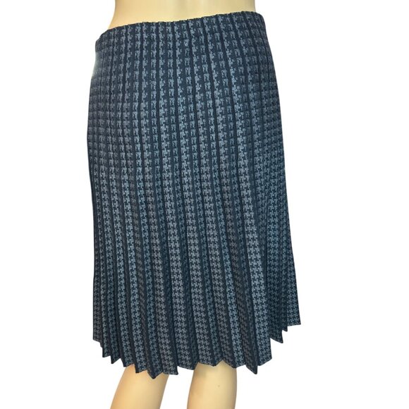Max Studio Womens Printed Midi Sweater Skirt Small NWT Academia Fall Fashion - Picture 5 of 5